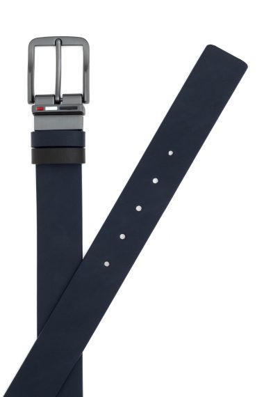 کمربند دو طرفه  لاجورد  استاندارد فیت  مردانه یو اس پولو | US POLO ASSN