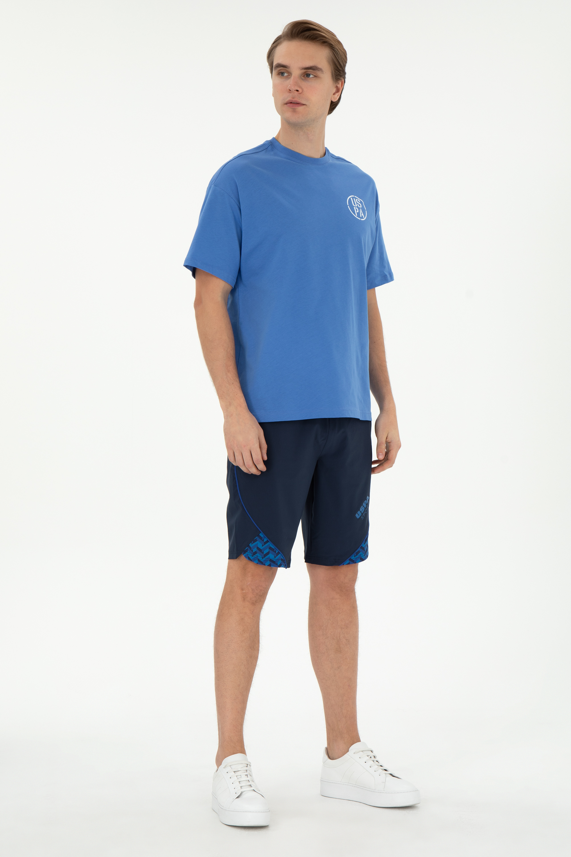 شلوارک لاجورد رگولار مردانه یو اس پولو | US POLO ASSN