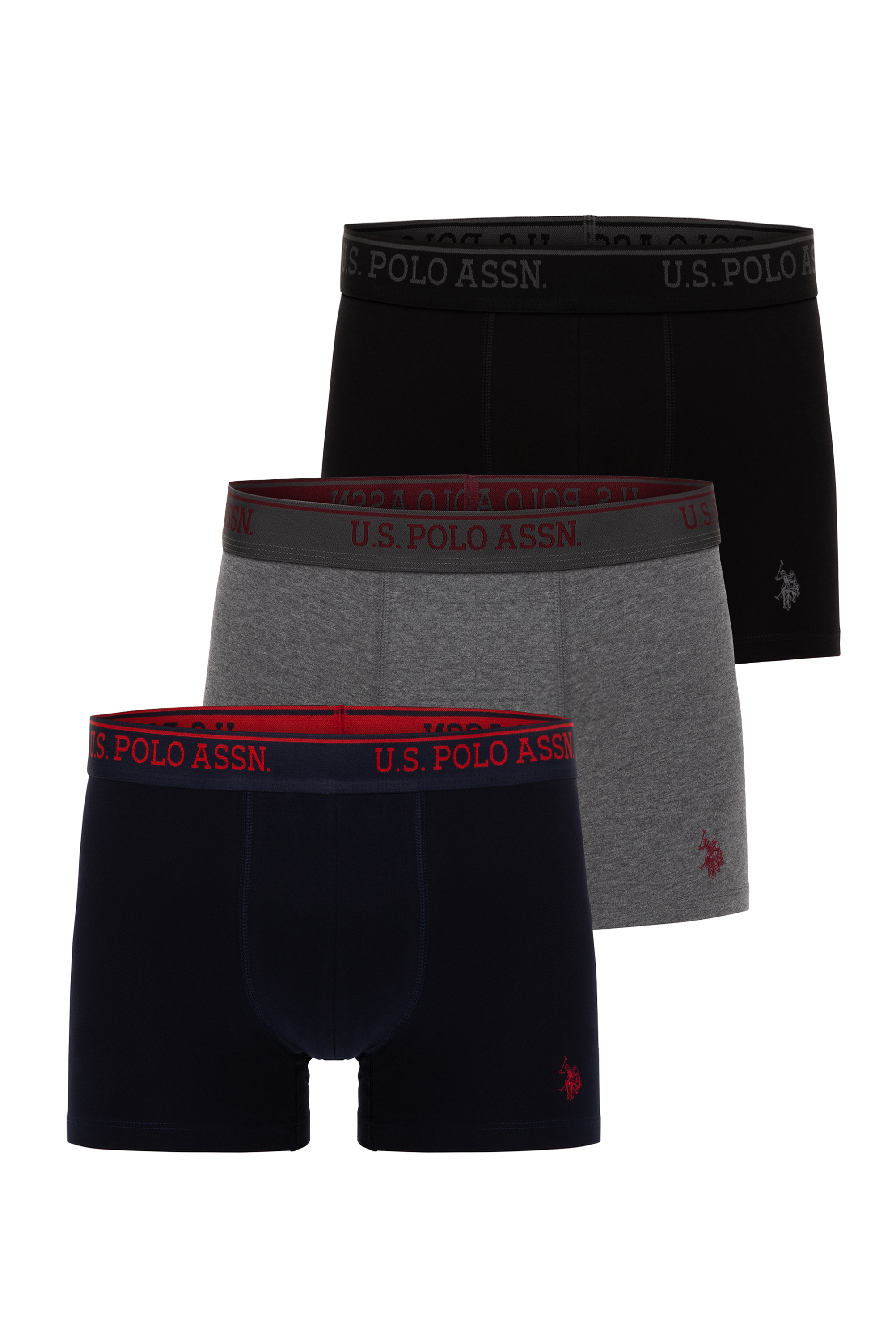 ست باکسر لاجورد استاندارد فیت مردانه یو اس پولو | US POLO ASSN