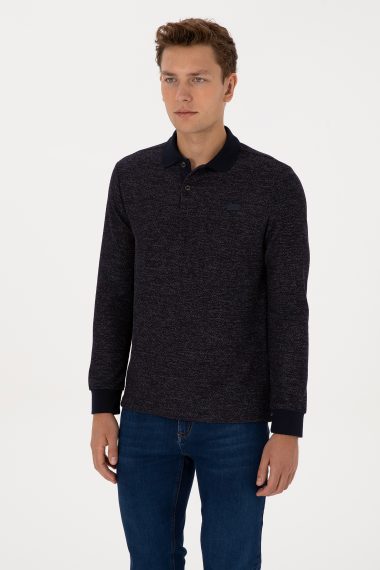 سویشرت بیسیک  لاجورد  رگولار  مردانه یو اس پولو | US POLO ASSN