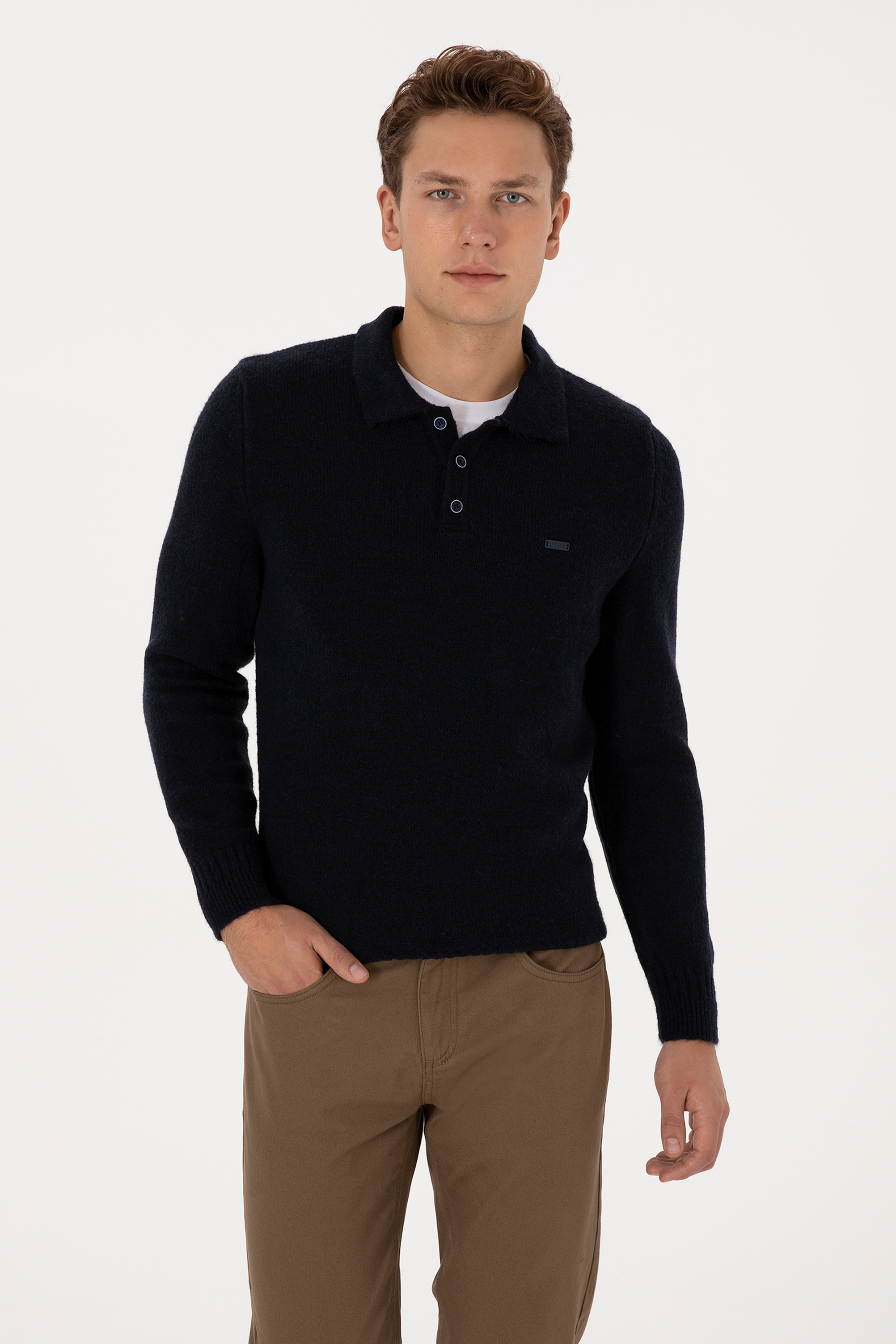 بافت لاجورد رگولار مردانه یو اس پولو | US POLO ASSN