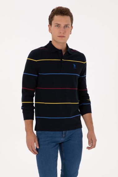 سویشرت  لاجورد  رگولار  مردانه یو اس پولو | US POLO ASSN