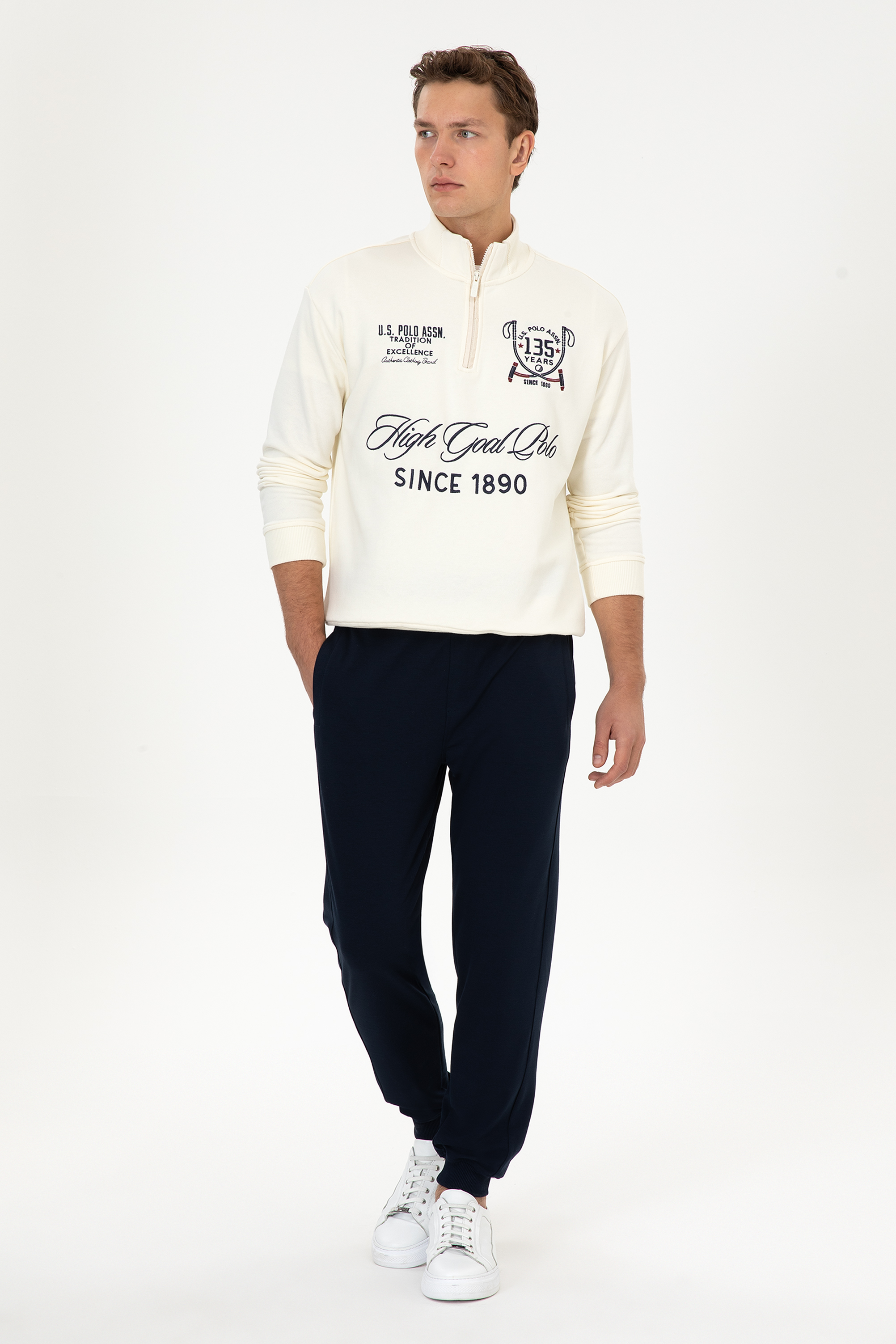 شلوار ورزشی لاجورد رگولار مردانه یو اس پولو | US POLO ASSN