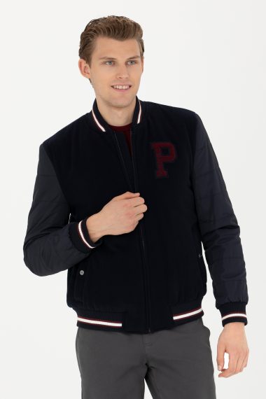 کاپشن  لاجورد  رگولار  مردانه یو اس پولو | US POLO ASSN