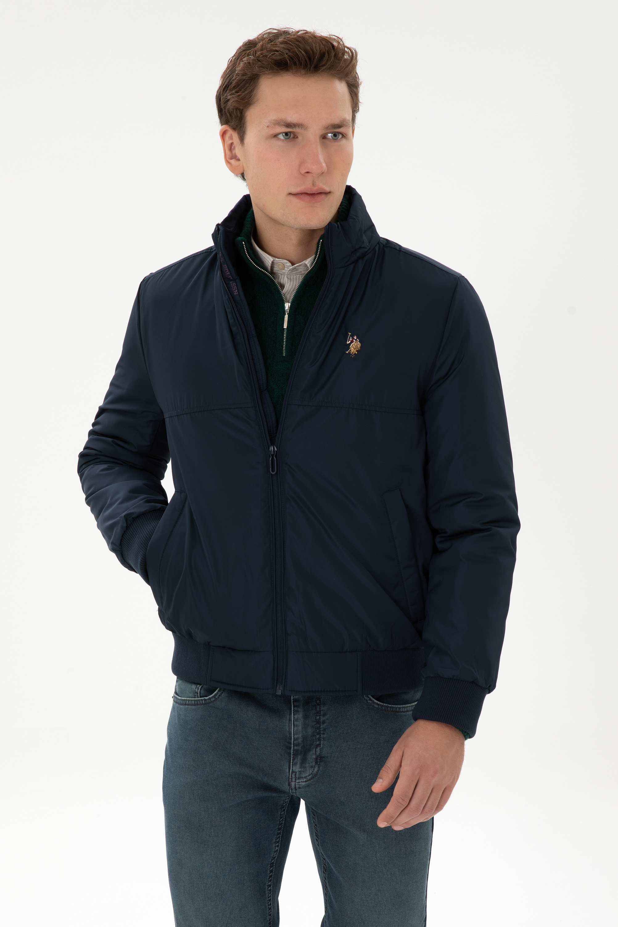 کاپشن لاجورد BASIC مردانه یو اس پولو | US POLO ASSN