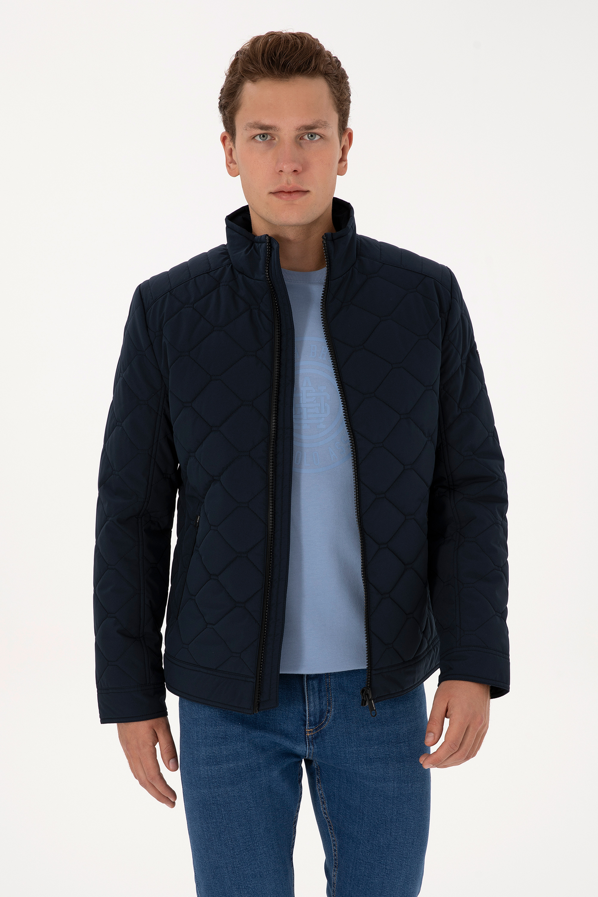 کاپشن لاجورد BASIC مردانه یو اس پولو | US POLO ASSN