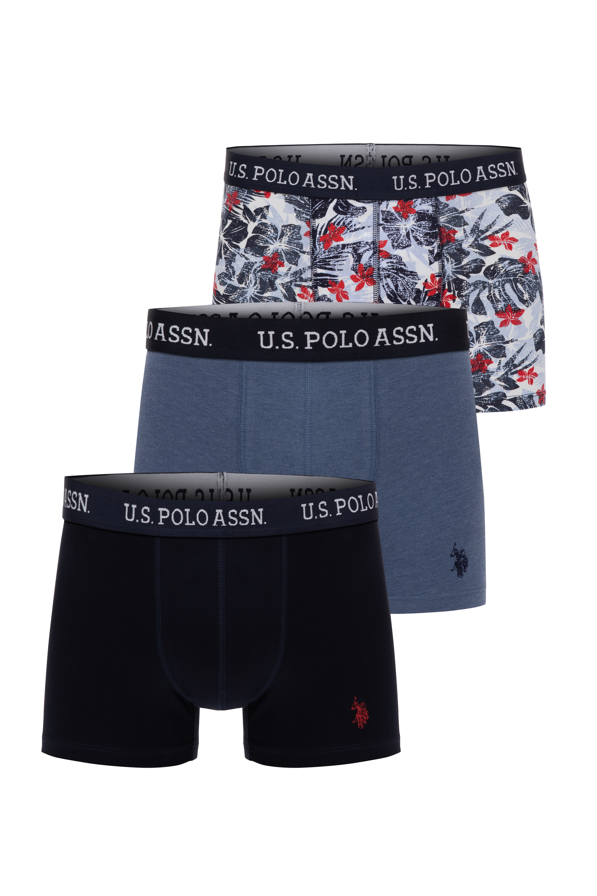 ست باکسر نعناعی استاندارد فیت مردانه یو اس پولو | US POLO ASSN