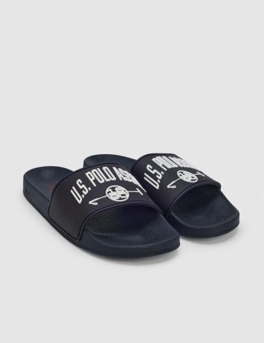 دمپایی  لاجورد  استاندارد فیت  مردانه یو اس پولو | US POLO ASSN