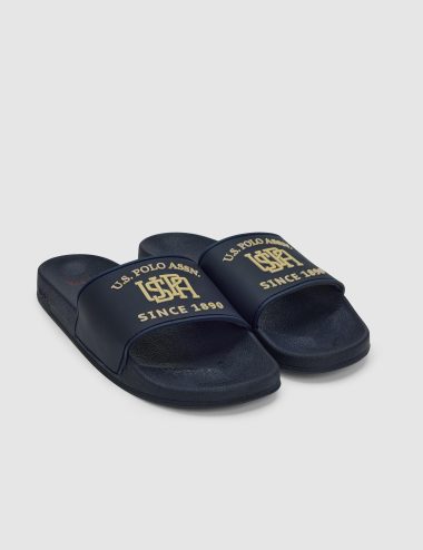 دمپایی  لاجورد  استاندارد فیت  مردانه یو اس پولو | US POLO ASSN