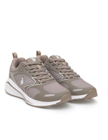 کفش ورزشی  بژ  استاندارد فیت  مردانه یو اس پولو | US POLO ASSN