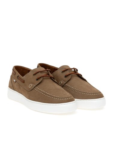 کفش لوفر  بژ  استاندارد فیت  مردانه یو اس پولو | US POLO ASSN