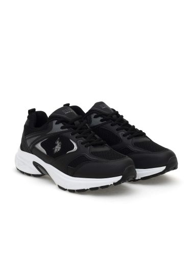 کفش ورزشی  سیاه  استاندارد فیت  مردانه یو اس پولو | US POLO ASSN