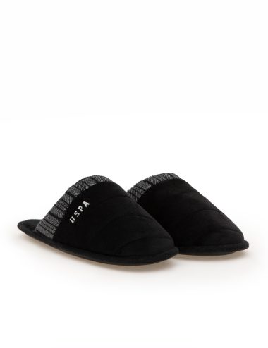 دمپایی  سیاه  استاندارد فیت  مردانه یو اس پولو | US POLO ASSN