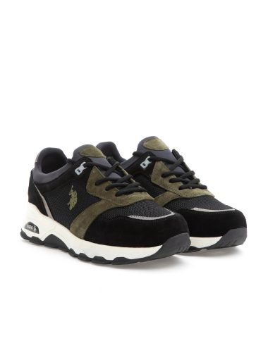 کفش ورزشی  سیاه  استاندارد فیت  مردانه یو اس پولو | US POLO ASSN