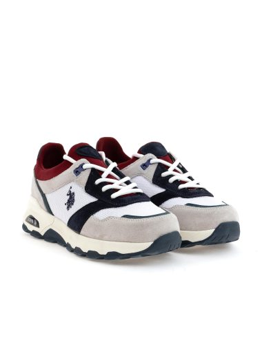 کفش ورزشی  خاکستری  استاندارد فیت  مردانه یو اس پولو | US POLO ASSN