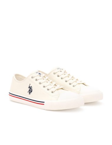 کفش ورزشی  سفید  استاندارد فیت  مردانه یو اس پولو | US POLO ASSN