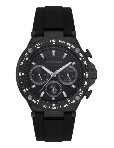 ساعت مچی  سیاه  استاندارد فیت  مردانه یو اس پولو | US POLO ASSN