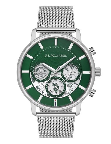ساعت مچی  خاکستری  استاندارد فیت  مردانه یو اس پولو | US POLO ASSN