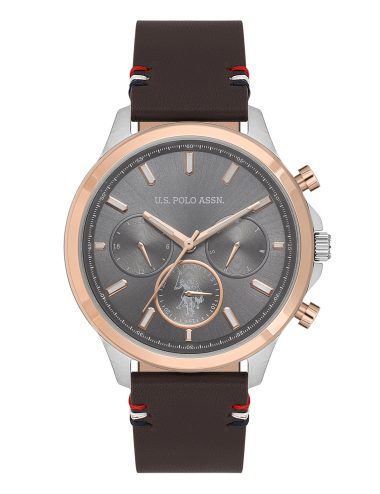 ساعت مچی  قهوه ای  استاندارد فیت  مردانه یو اس پولو | US POLO ASSN