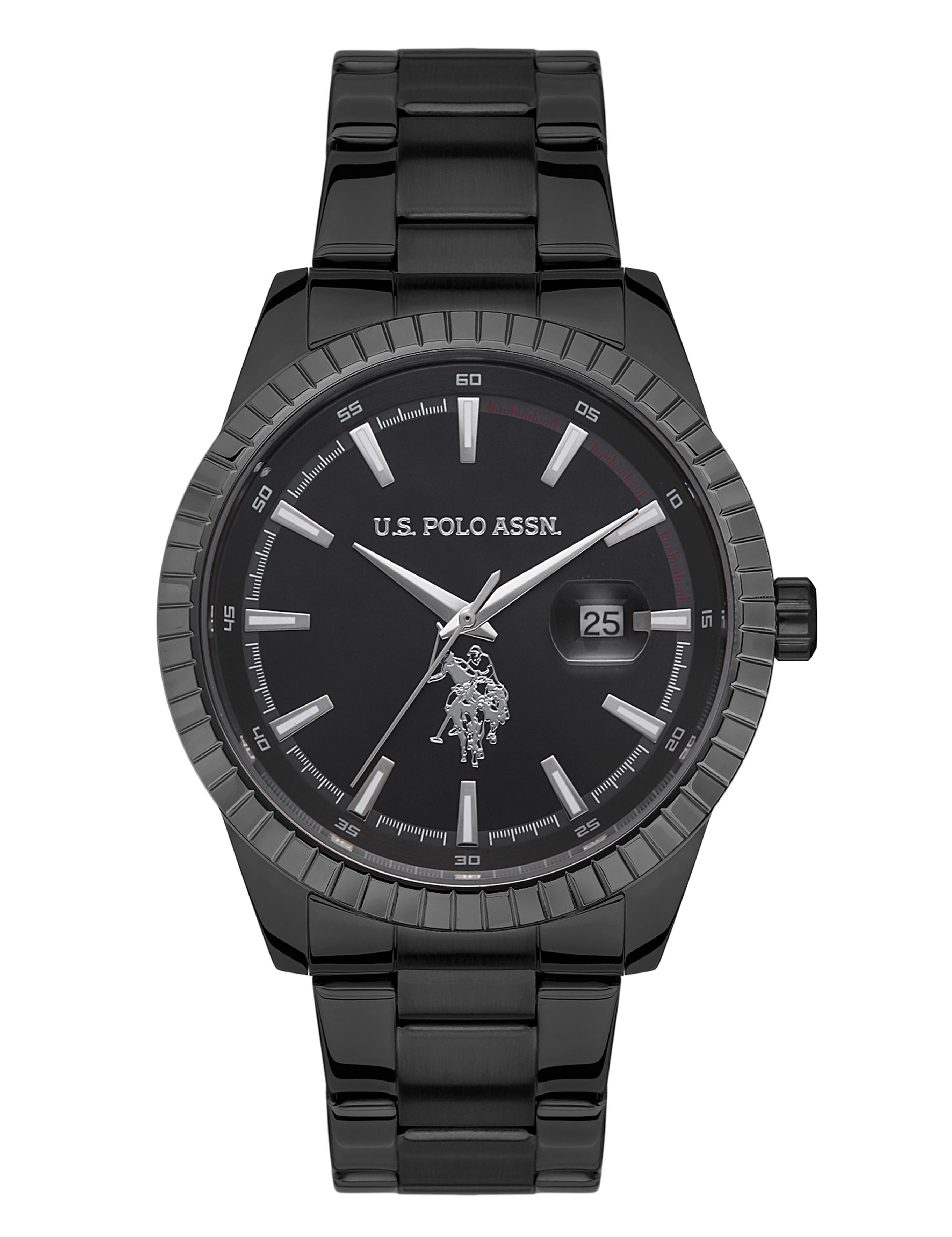 ساعت مچی سیاه استاندارد فیت مردانه یو اس پولو | US POLO ASSN