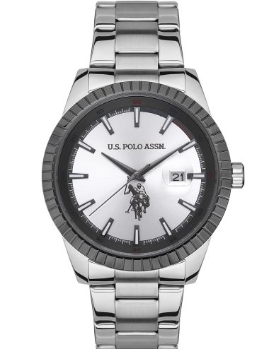 ساعت مچی  خاکستری  استاندارد فیت  مردانه یو اس پولو | US POLO ASSN