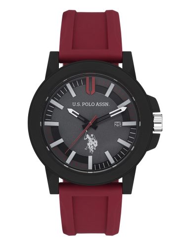 ساعت مچی  قرمز  استاندارد فیت  مردانه یو اس پولو | US POLO ASSN