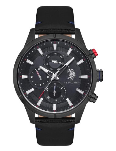 ساعت مچی  سیاه  استاندارد فیت  مردانه یو اس پولو | US POLO ASSN