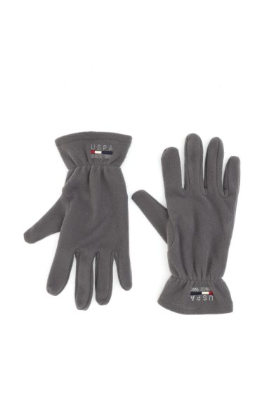 دستکش  خاکستری  استاندارد فیت  مردانه یو اس پولو | US POLO ASSN