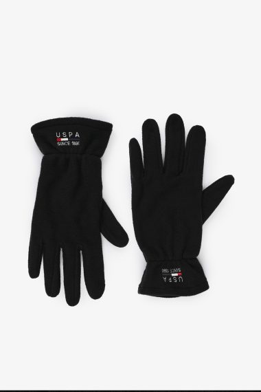 دستکش  سیاه  استاندارد فیت  مردانه یو اس پولو | US POLO ASSN