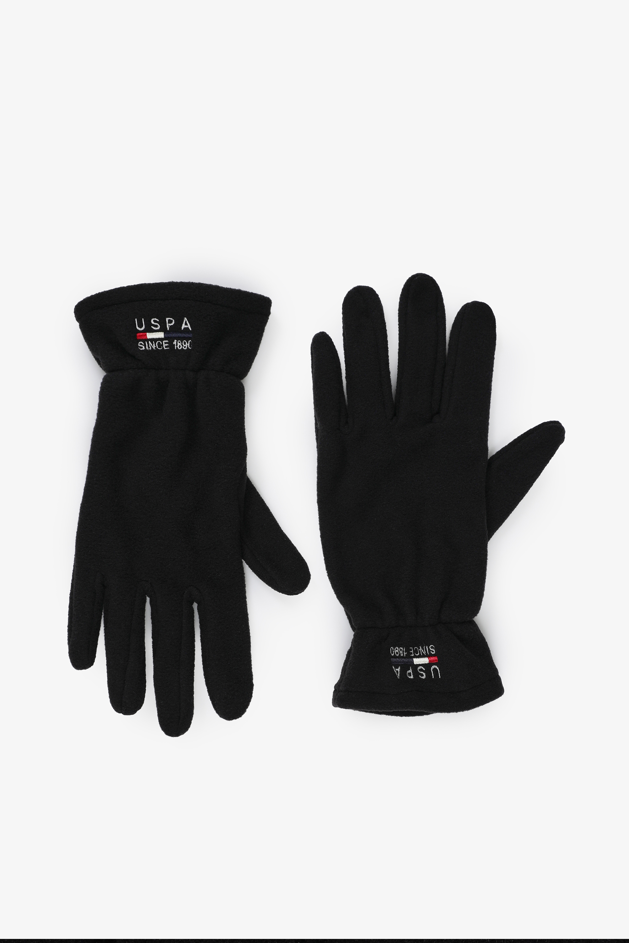 دستکش سیاه استاندارد فیت مردانه یو اس پولو | US POLO ASSN