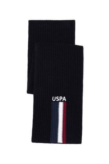 شال گردن  سیاه  استاندارد فیت  مردانه یو اس پولو | US POLO ASSN