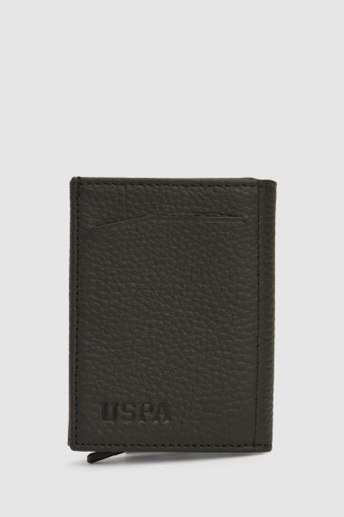 کیف پول  سیاه  استاندارد فیت  مردانه یو اس پولو | US POLO ASSN