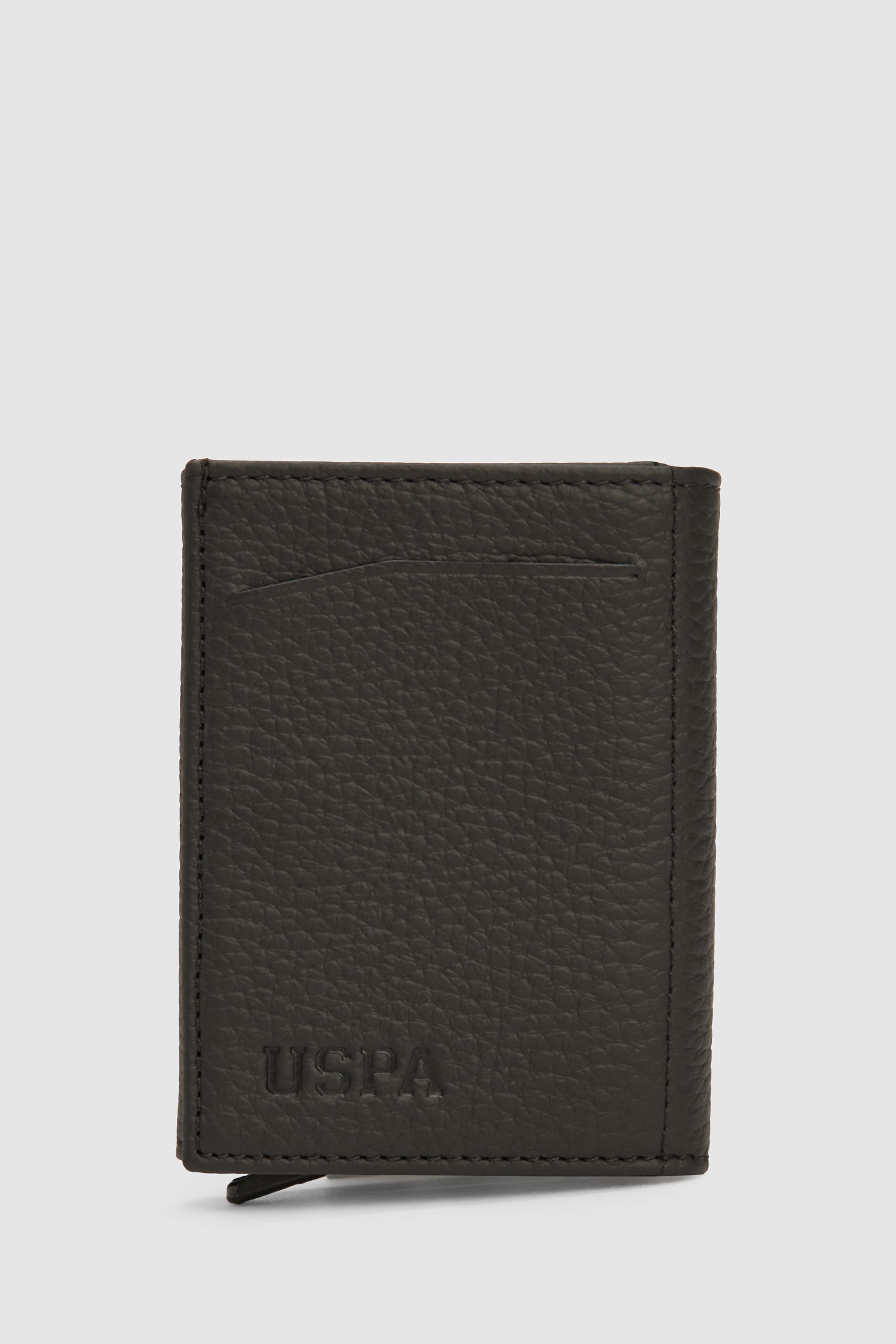 کیف پول سیاه استاندارد فیت مردانه یو اس پولو | US POLO ASSN