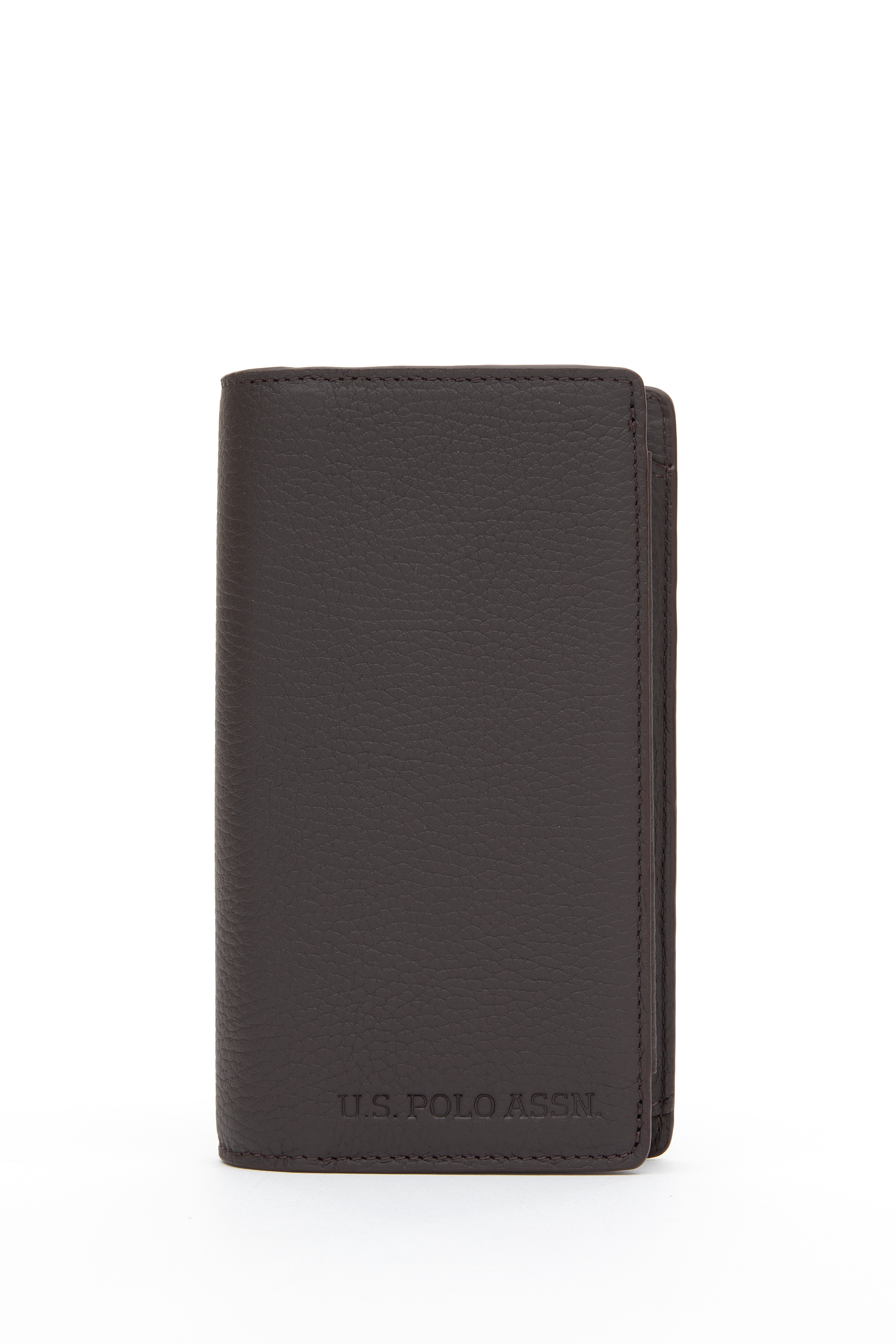 کیف پول قهوه ای رگولار مردانه یو اس پولو | US POLO ASSN