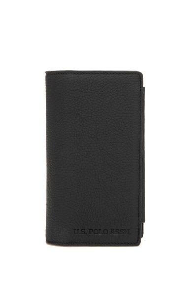 کیف پول  سیاه  رگولار  مردانه یو اس پولو | US POLO ASSN