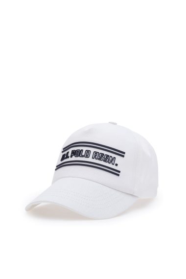 کلاه لبه دار  سفید  رگولار  مردانه یو اس پولو | US POLO ASSN