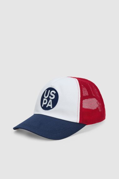 کلاه لبه دار  سفید  رگولار  مردانه یو اس پولو | US POLO ASSN