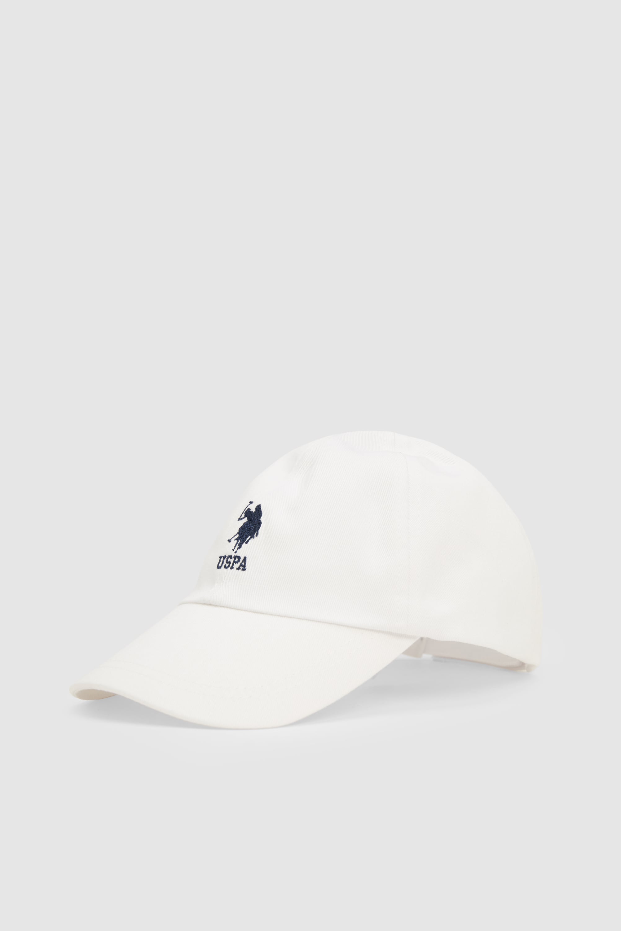 کلاه لبه دار سفید رگولار مردانه یو اس پولو | US POLO ASSN
