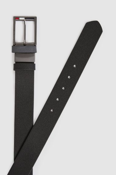کمربند  سیاه  استاندارد فیت  مردانه یو اس پولو | US POLO ASSN