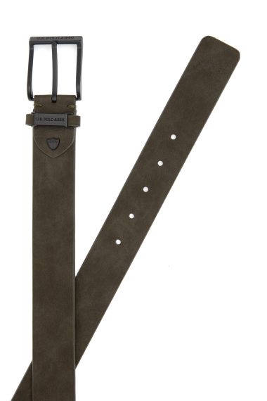کمربند  خاکی  استاندارد فیت  مردانه یو اس پولو | US POLO ASSN