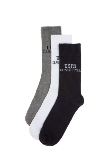 جوراب  سیاه  رگولار  مردانه یو اس پولو | US POLO ASSN