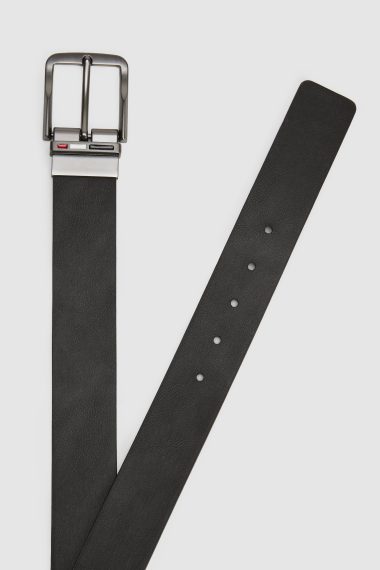 کمربند  سیاه  استاندارد فیت  مردانه یو اس پولو | US POLO ASSN