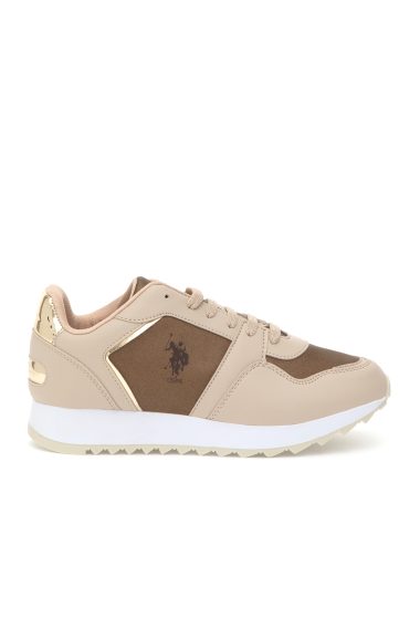 کفش ورزشی  بژ  استاندارد  زنانه یو اس پولو | US POLO ASSN