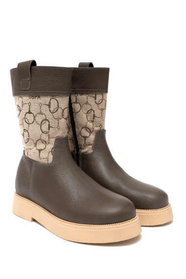 کفش  بژ  استاندارد  زنانه یو اس پولو | US POLO ASSN