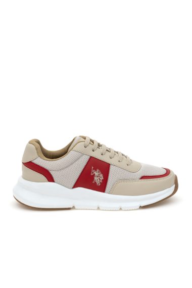 کفش ورزشی  بژ  استاندارد  زنانه یو اس پولو | US POLO ASSN