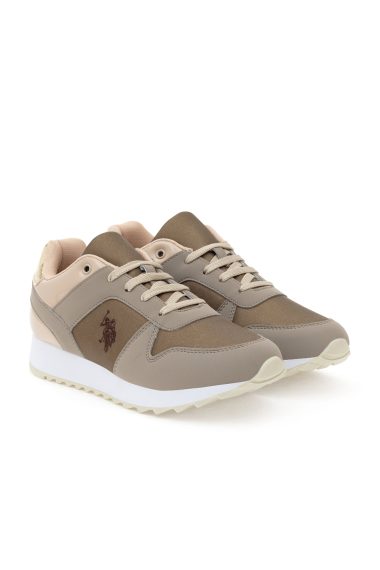 کفش ورزشی  بژ  استاندارد  زنانه یو اس پولو | US POLO ASSN