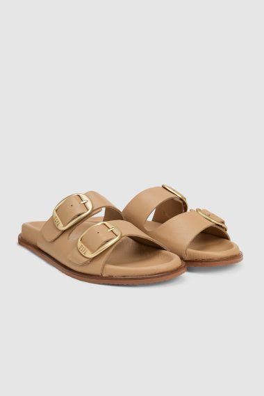 دمپایی  بژ  استاندارد  زنانه یو اس پولو | US POLO ASSN