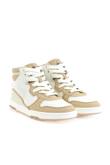کفش ورزشی  کرمی  استاندارد  زنانه یو اس پولو | US POLO ASSN