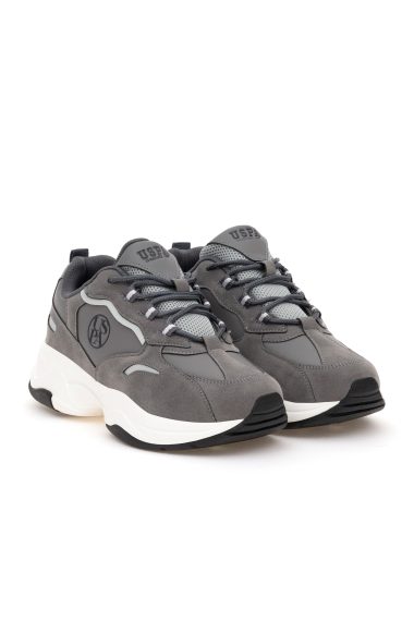 کفش  خاکستری  استاندارد  زنانه یو اس پولو | US POLO ASSN