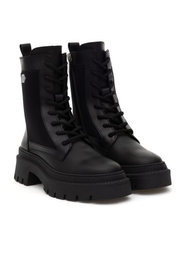بوت  سیاه  استاندارد  زنانه یو اس پولو | US POLO ASSN
